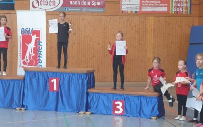 Beim Debüt gleich aufs Treppchen